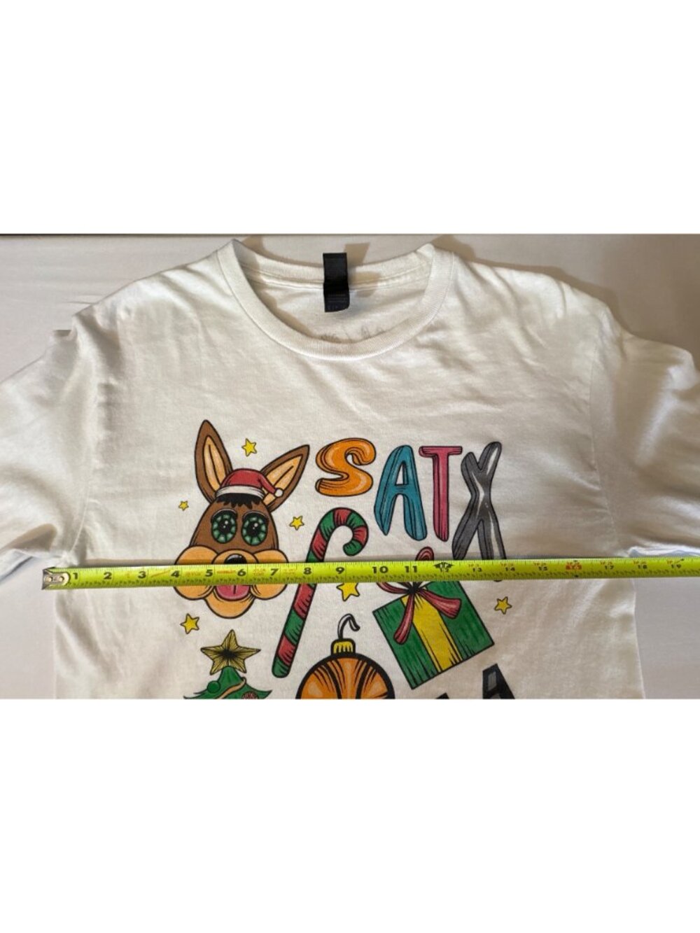 San Antonio Spurs White Long Sleeve T-Shirt Spurs Mascot Coyote Size S SATX - Picture 10 of 14